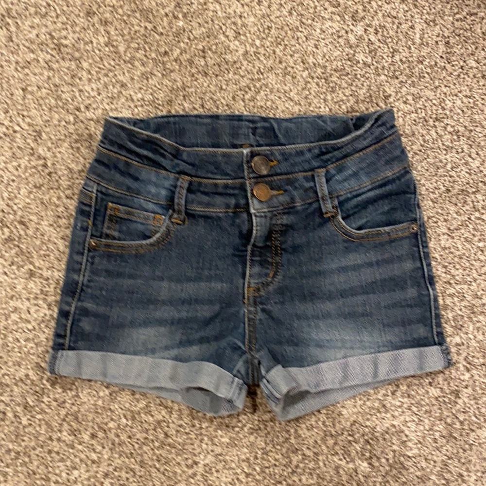 Girls Denim Shorts SZ Large